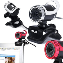 USB HD 360 Degree Autofocus Clip-on Webcam for PC with Microphone