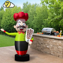 2.5m Restaurant Chef Advertising Inflatable