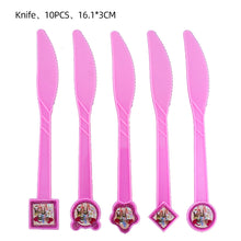 Pink Robloxed Theme Birthday Party Decorations Tableware Balloons Cups Plates Banner Backdrop Set