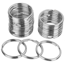 Silver Plated Metal Blank Keychains