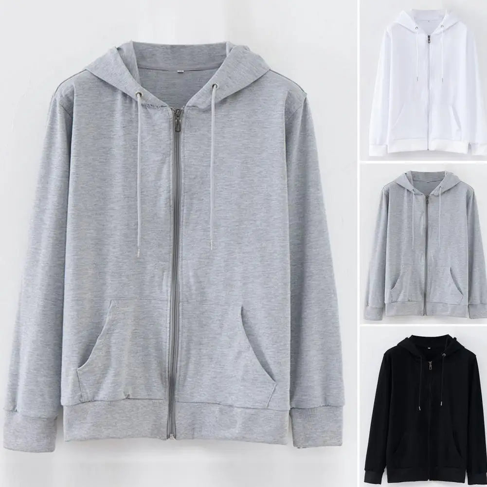 Oversized Solid Color Hoodie