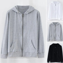Oversized Solid Color Hoodie