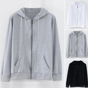 Oversized Solid Color Hoodie