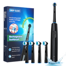 Electric Rotary Tooth Brush With Timer and 8 Heads