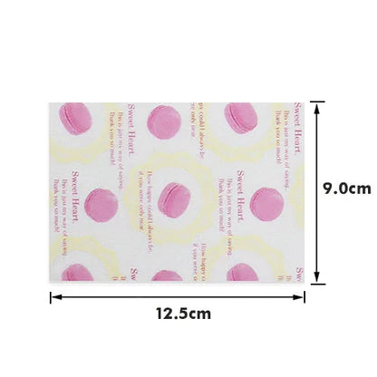 100Pcs Candy Wrappers Wax Paper Sheets
