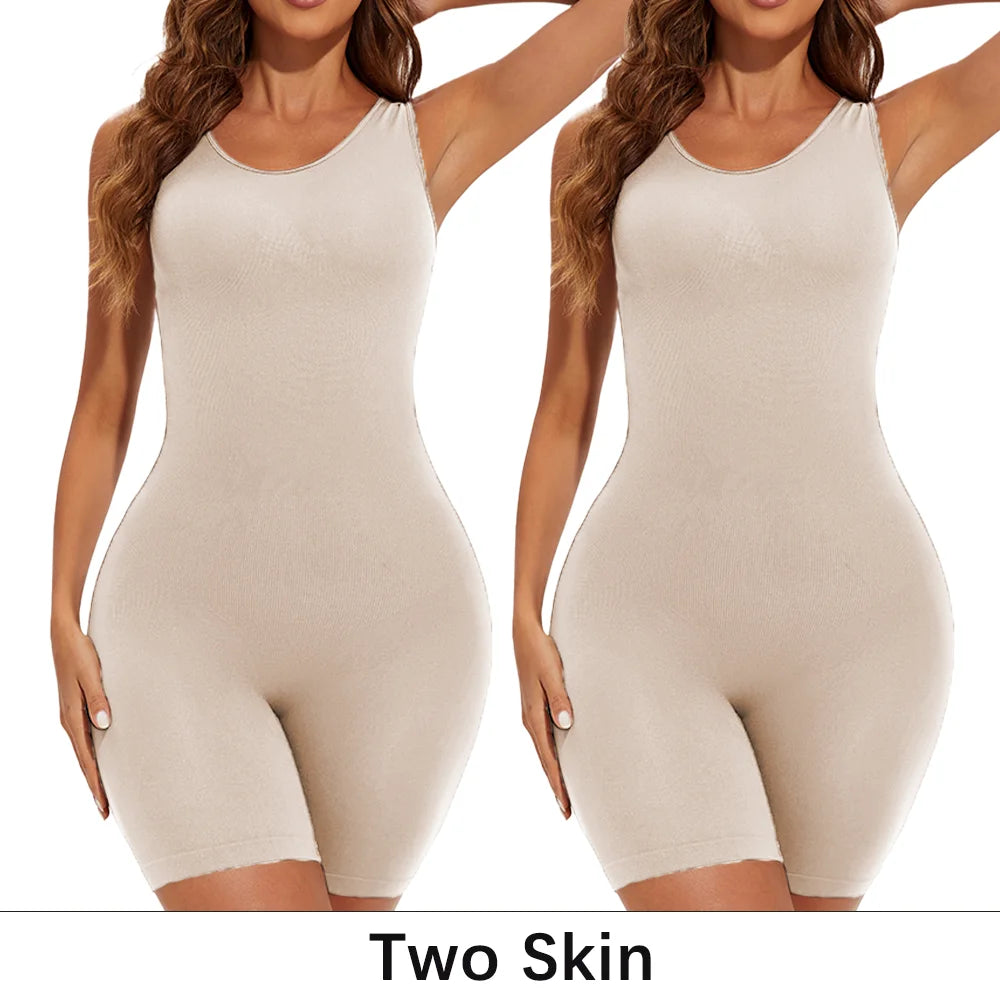 POKARLA Full Coverage Wide Shoulder Body Seamless Shaper