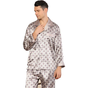 Satin  Cozy Soft Long Sleeve Pajama Set