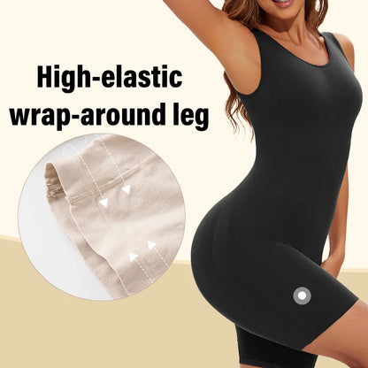 POKARLA Full Coverage Wide Shoulder Body Seamless Shaper