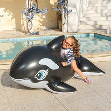 Inflatable Whale Floating Bed