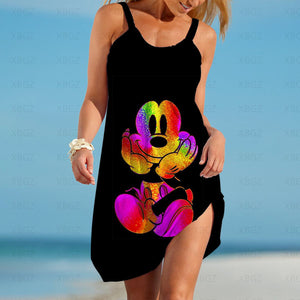 Cartoon Mouse Loose Fit Dress