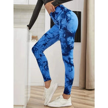 Seamless High Waist Tie Dye Leggings