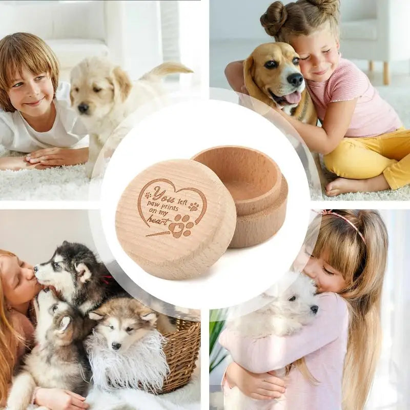 Pet Hair/Tooth Keepsake Wood Box