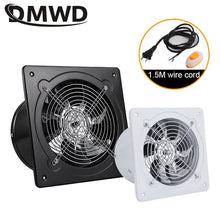 4" & 6" Exhaust Metal Pipe 110V 220V Household Air Extractor Air Ventilation Fan