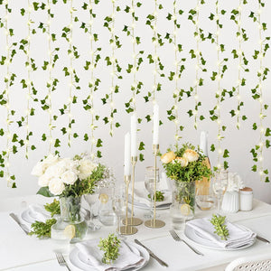 Green Leaf Ivy Vine With LED Lights String
