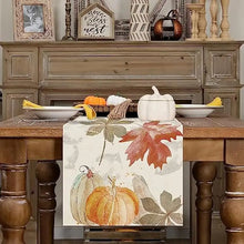 Autumn Retro Table Runner