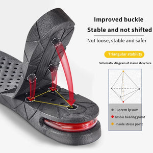 Invisible Height Increasing Insoles