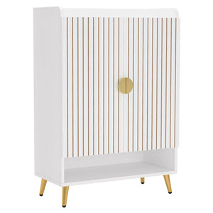 Tribesigns 7-Tier Shoe Cabinet with Doors
