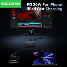Rocoren USB 100W GaN Charger 6-ports
