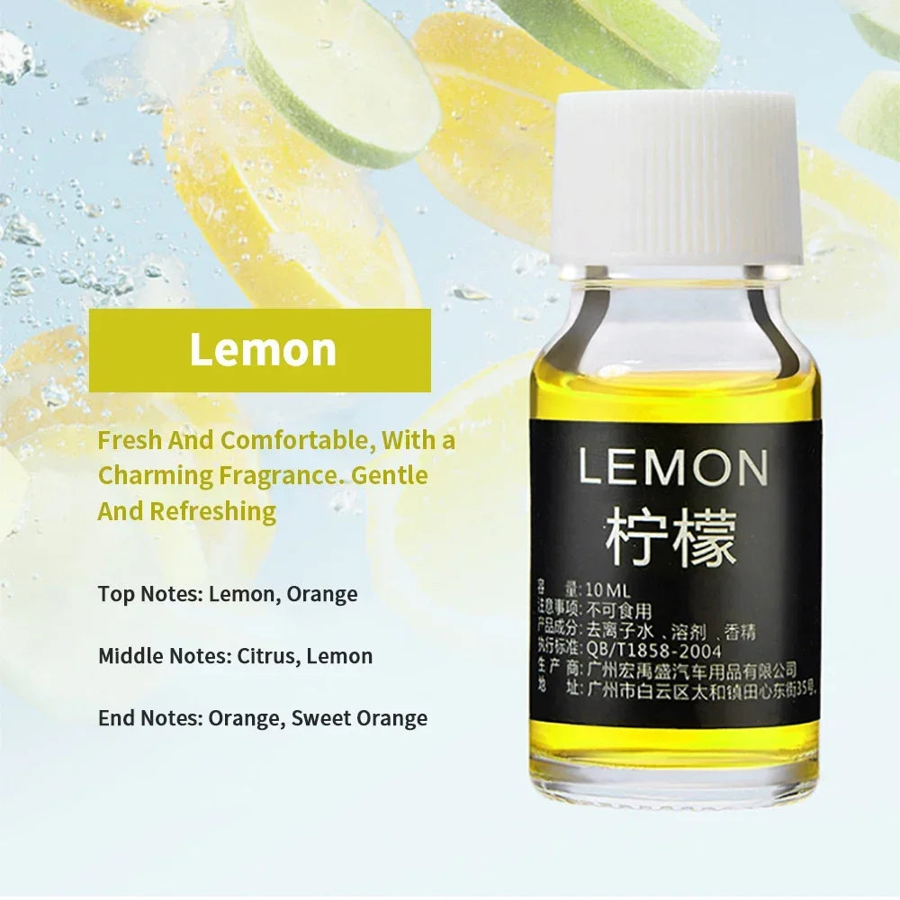 Essential Aroma Diffuser Air Humidifier Home Water-soluble 10ml Oils
