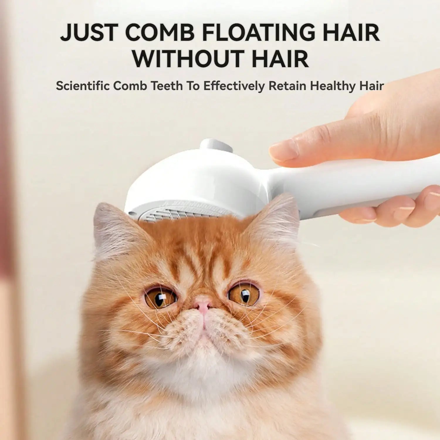 Cat Steam Brush Spray Hair Removal Comb for Shedding and Grooming