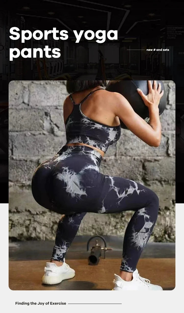 Tie Dye Seamless Leggings