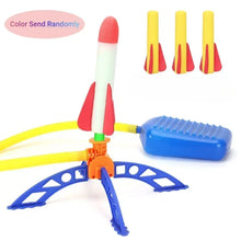 Air Rocket Foot Pump Launcher Toys Sport Game