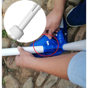 5.5cm Inflatable Swimming Pool Bracket Pin 2.2-4.5m Three Way T-Shaped Adapter Pool Replacement Spare Parts