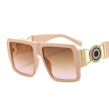 Oversized Square Frame Luxury Sunglasses