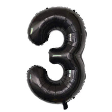 32inch Rainbow Gradient Number Foil Balloons