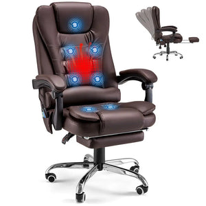 Heated Executive Office Chair W/Massage