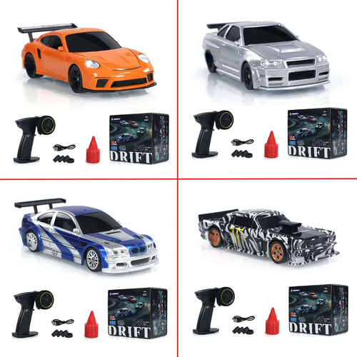 2.4G RC Drift Car 1/43 4WD Remote Control Mini Car