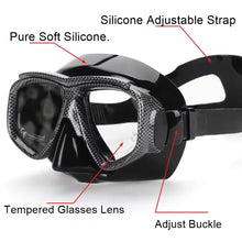 Myopia Diving Mask Snorkel Set with Anti Fog Spray