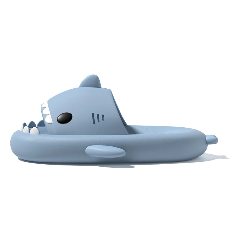 Soft Cloud Platform Shark Slippers
