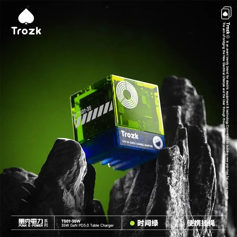 Trozk 35W Gem Gallium Nitride Fast Charger