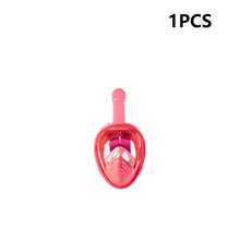 Full Face Snorkel Mask 180 Degree Panoramic View for Kids