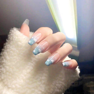 24pcs Mid Length Removable Wear Full Cover Nails