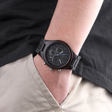 BOBO BIRD Ebony Wood Watch