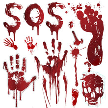 Halloween Bloody Wall Stickers Decorations