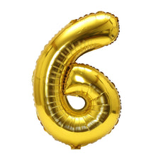 32inch Rainbow Gradient Number Foil Balloons