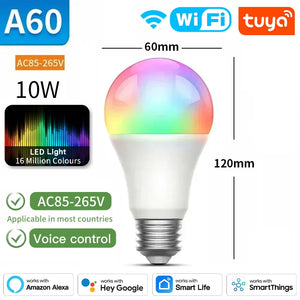 TNCE Tuya E27 WIFI Zigbee Bluetooth Dimmable Light with Alexa Google Home
