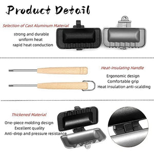 Sandwich Making Non Stick Double-Sided Baking Tray