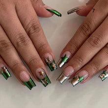 24pcs Mid Length Removable Wear Full Cover Nails