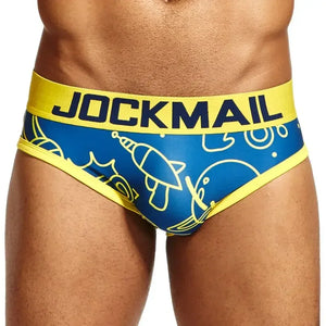 JOCKMAIL Printed Nylon Fast Dry Briefs