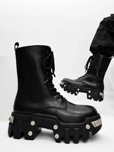 Owen Seak Thick-soled Leather Boots
