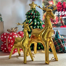 Golden Reindeer Foil Balloon