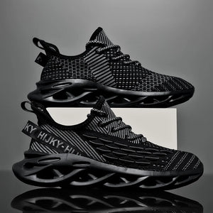Breathable Designer Print Sneakers