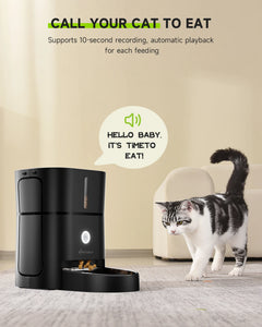 APETDOLA Automatic Cat Feeder Remote Control with WiFi