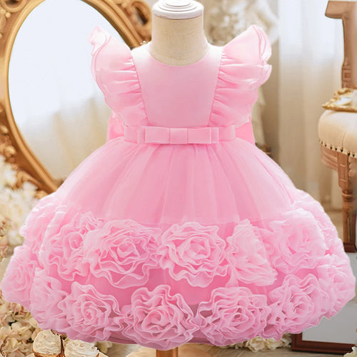 Big Bow Baby Party Dresses