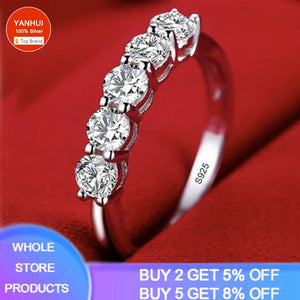 Never Fade Pure White Gold Color 2.0ct Round Cut Zirconia Solitaire Ring