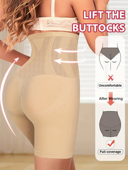 High Waist Tummy Contouring Seamless Panties